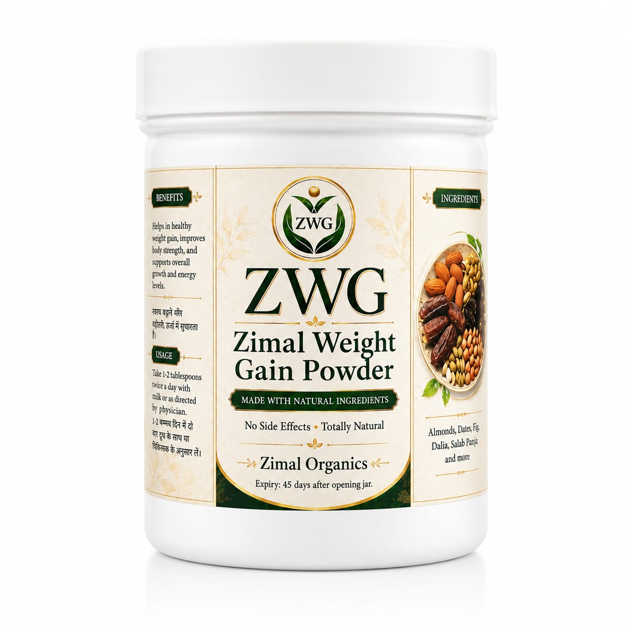 ZWG By Zimal Organics